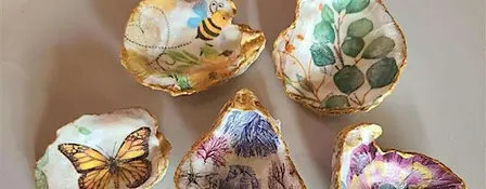 Oyster Art Dish and Education *Fall Themed*