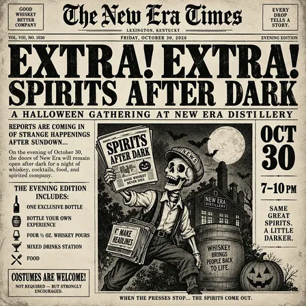Spirits After Dark @ New Era Distillery