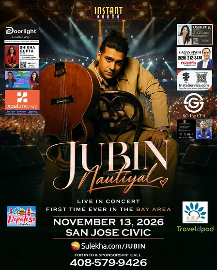 Jubin Nautiyal Live in Concert – Bay Area | First Time Ever