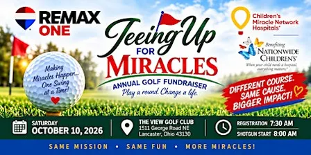 TEEING UP FOR MIRACLES - ANNUAL GOLF FUNDRAISER