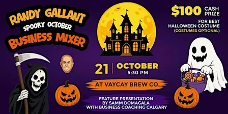RANDY GALLANT SPOOKY OCTOBER BUSINESS MIXER