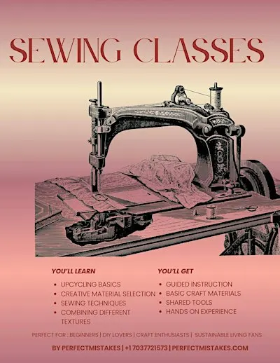 Upcycle + Redesign Sewing Class