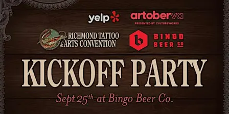 Richmond Tattoo & Arts Convention Launch Party at Bingo Beer