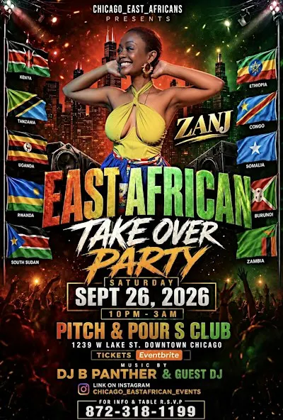 Afrobeats : EastAfrican Take over Party