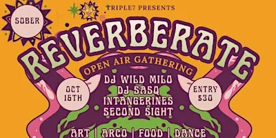 REVERBERATE | A Sober Open Air Gathering