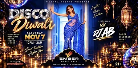 DISCO DIWALI: Bollywood Night at Ember Music Hall