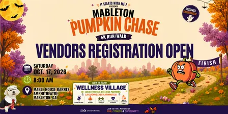 Mableton Pumpkin Chase 5K Vendor Registration