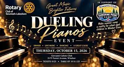 Dueling Pianos Live Music Event: Dinner, Singalong, & Dancing