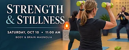 Strength & Stillness: Mindful Strength, Meditation & Relaxation