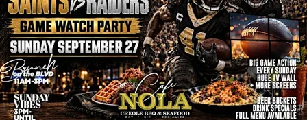 SAINTS vs RAIDERS After Party WESTBANK SUNDAYS ♍ Virgo Birthday Day Social