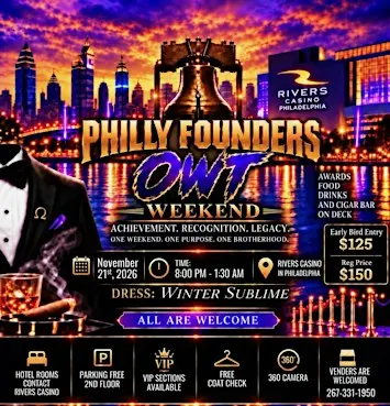 Philadelphia Founders OWT Weekend