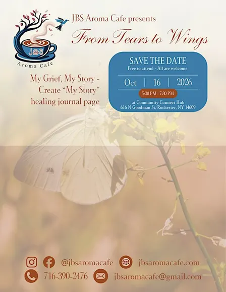 From Tears to Wings - My Grief, My Story -Create “My Story” healing journal