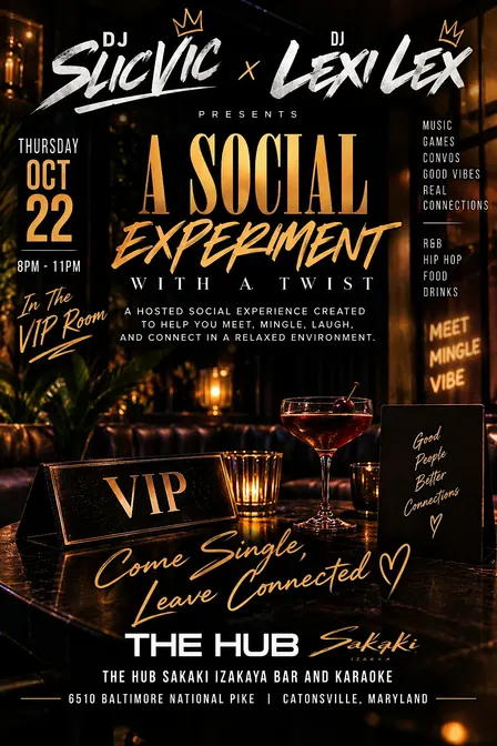 Social experiment with a twist