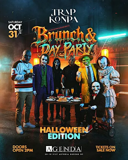 Trap & Konpa: Halloween Brunch Party w/ Hot 97 DJ Camilo #nyc #halloween