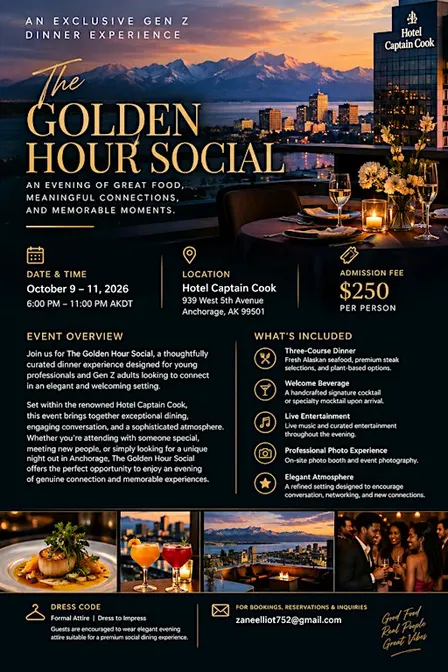 The Golden Hour Social: An Elevated Dinner Date