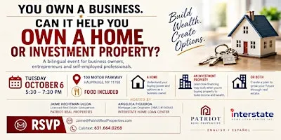 OWN A BUSINESS
