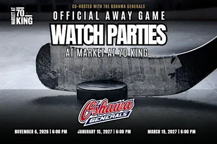 Oshawa Generals Away Game Watch Parties (Free Event)