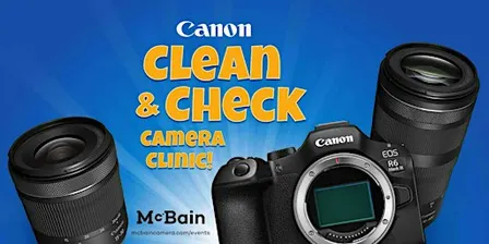 Canon Clean & Check Camera Clinic (Red Deer, AB)