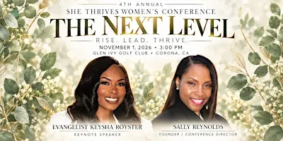 She Thrives presents "The Next Level" Women's Conference