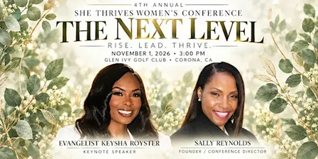 She Thrives presents "The Next Level" Women's Conference