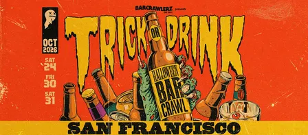 Trick or Drink: San Francisco Halloween Bar Crawl (3 Days)