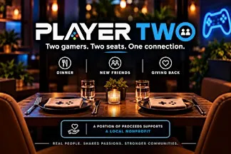 PLAYER TWO: Dinner With Gamers - VB | Dinner Benefits for The Water Project