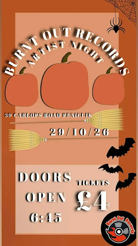 Burntout Records Halloween Artist Night