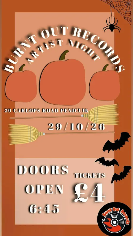Burntout Records Halloween Artist Night