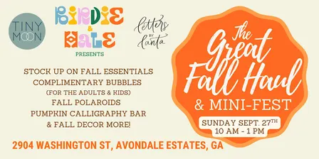 The Great Fall Haul Mini-Fest