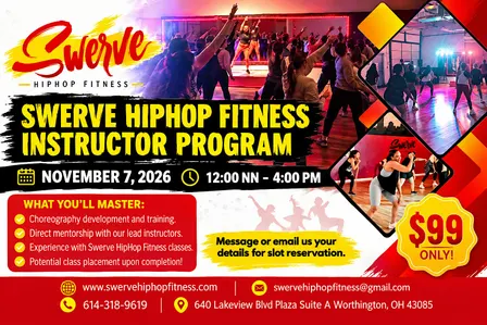 Swerve HipHop Fitness Instructor Program