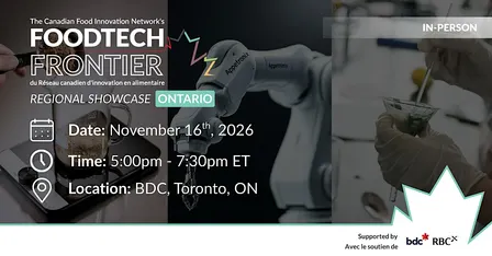 Foodtech Frontier 2026: Ontario