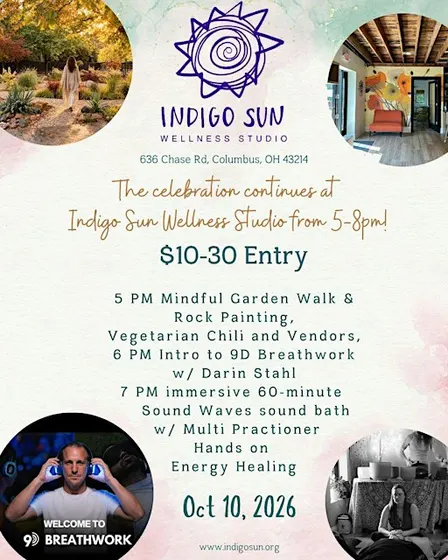 10/10 Portal Evening Experience : Garden walk, Breathwork and Sound Bath