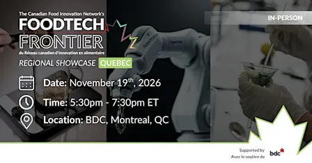 Foodtech Frontier 2026: Quebec