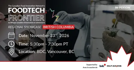 Foodtech Frontier 2026: BC