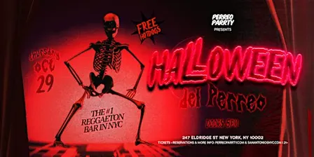 Halloween del Perreo Parrty at San Antonios Reggaeton Bar