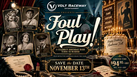 Foul Play - Interactive Murder Mystery Dinner