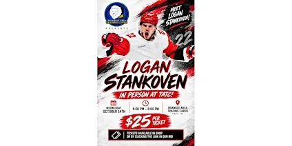 Logan Stankoven In Person Signing