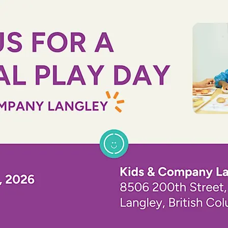 Special Play Day at Kids & Company Langley