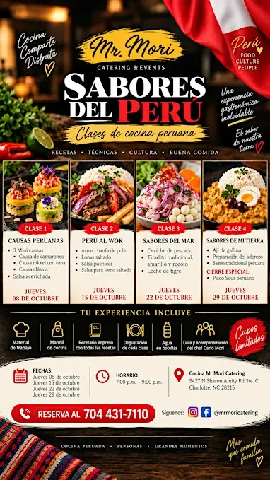 Sabores del Perú - Clases de Causas Peruanas