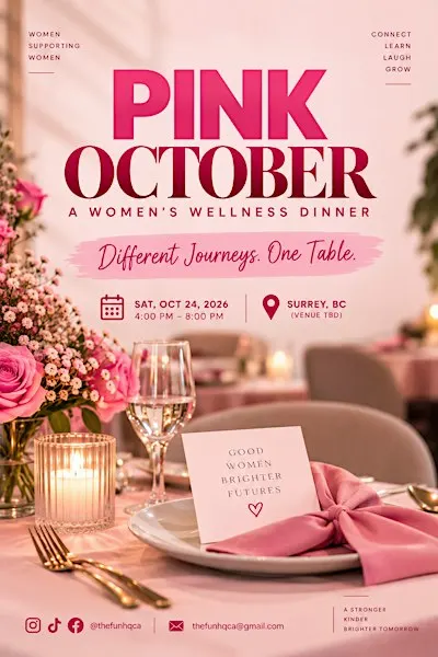PINK OCTOBER: A Women’s Wellness Dinner