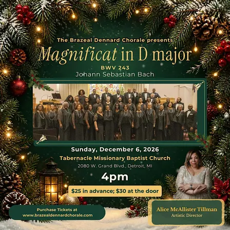The Brazeal Dennard Chorale Annual Holiday Concert