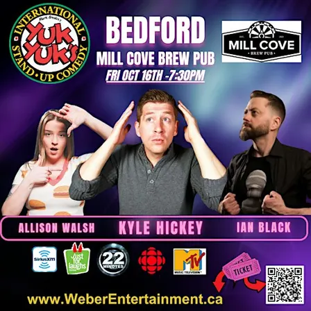 BEDFORD, Yuk Yuks at Mill Cove Brew Pub