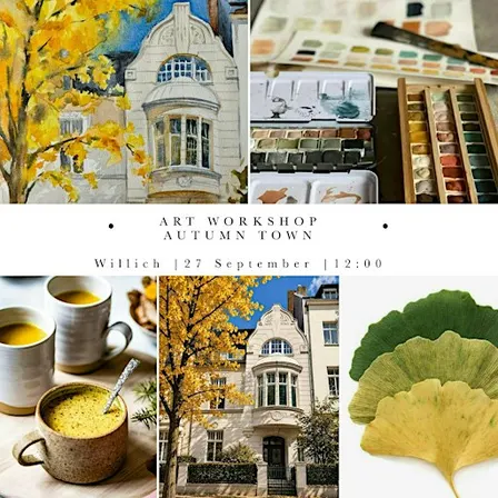 Art Workshop Watercolor Autumn