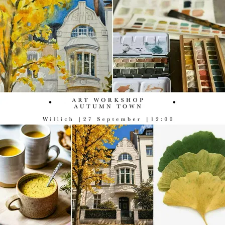Art Workshop Watercolor Autumn