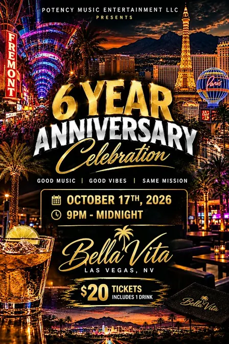 POTENCY MUSIC SIX YEAR ANNIVERSARY