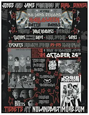 Halloween Battle of the Bands at NLB