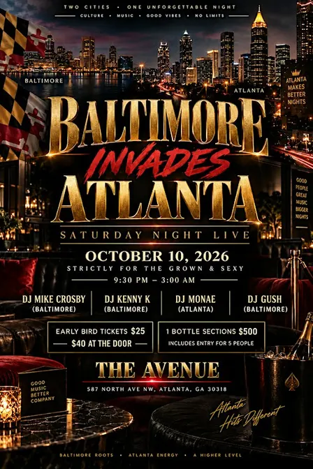 Baltimore Invades Atlanta