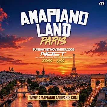 AMAPIANO LAND - Paris Biggest Day Party  (1500+ Ravers)
