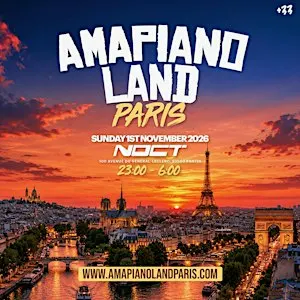 AMAPIANO LAND - Paris Biggest Day Party  (1500+ Ravers)