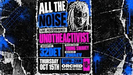 UnoTheActivist Live at Orchid Theatre